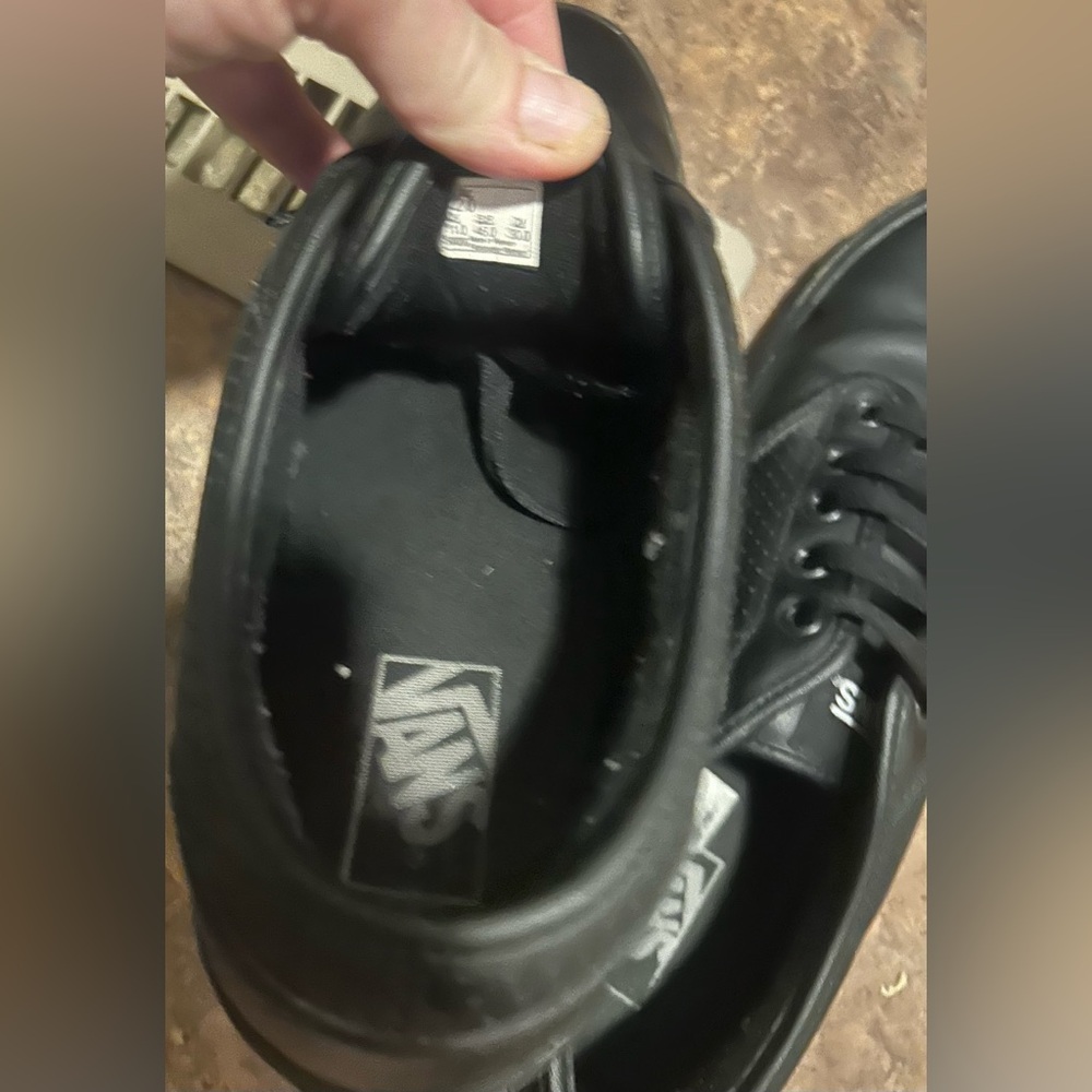 VANS 12 men’s skate Atwood black shoes skater sneakers $92 skateboard guys - Picture 8 of 8